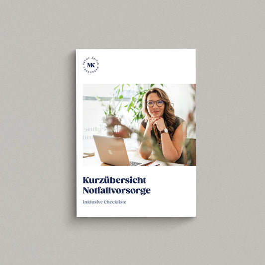 Free-Bee: Kurzübersicht Notfallvorsorge (digitaler Download)